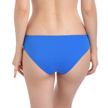 

Hot Sexy Women Solid Swimwear Briefs Panties Female Underwear Bikini Bottom Bathing Bottoms Briefs Blue S-3XL