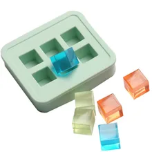 1 шт Мини Вечерние сетки Силиконовые Ice Cube лоток творческий Кухня инструменты льда украшения торта Плесень z0502# G20
