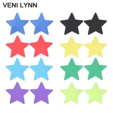 VENI LYNN 8 пар для женщин в форме звезды силиконовые соски наклейки Сексуальная соска крышка пирожки нижнее бельё интимные аксессуары цвета