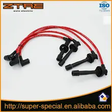 Гоночный Провод Свечи зажигания 10,2 мм для 1988-2000 SOHC HONDA CIVIC D15/D16 синий/красный