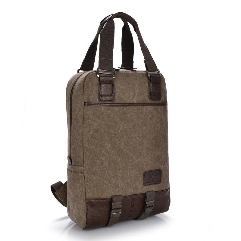

Multi-functional backpack transformer - new men's casual backpack fashion canvas computer bag Unisex Top-handle bags best gift