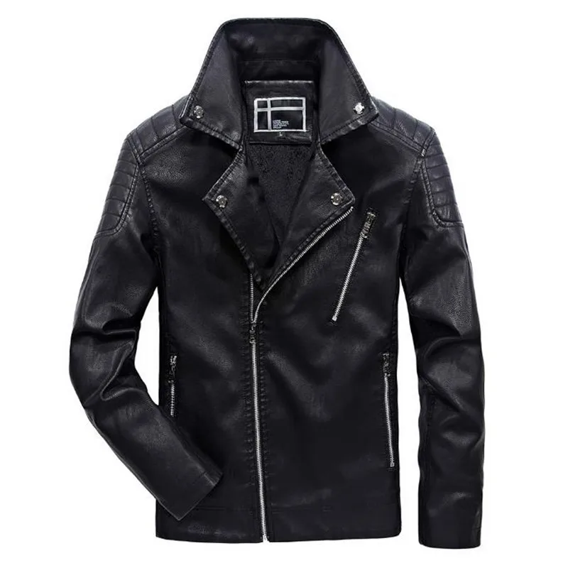 Pu Los Color Viento E Cuero Alta Sólido Chaqueta Otoño Invierno Hombres De Capa wine Red Prueba Gama black A Motocicleta 2017 Brown xPF4wfqOY