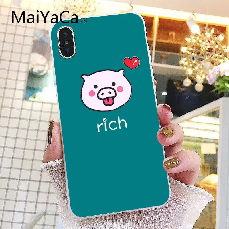 Cute Cartoon Rich Pig