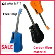 Электронная гитара 36 дюймов 1,65 кг LAVA ME 2 баллада из углеродного волокна гитара унисекс для начинающих студентов практическое шоу гитара