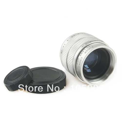 

C mount CCTV 35mm F1.7 Movie Lens 2/3" silver for sony E mount NEX 5 NEX7 NEX-C3 NEX-5N VG10E
