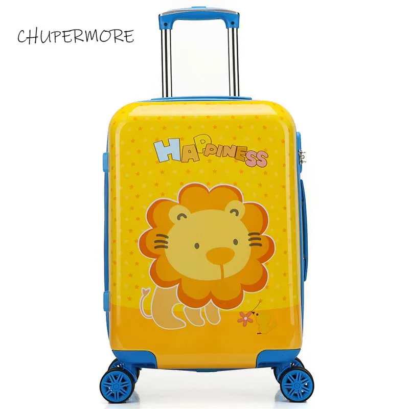 Милый мультяшный Кот, чемодан на колёсиках, Спиннер, высокое качество, PC, детские дорожные сумки для детей/девочек/мальчиков, чемодан на колесиках, тележка для каюты - Цвет: style 9