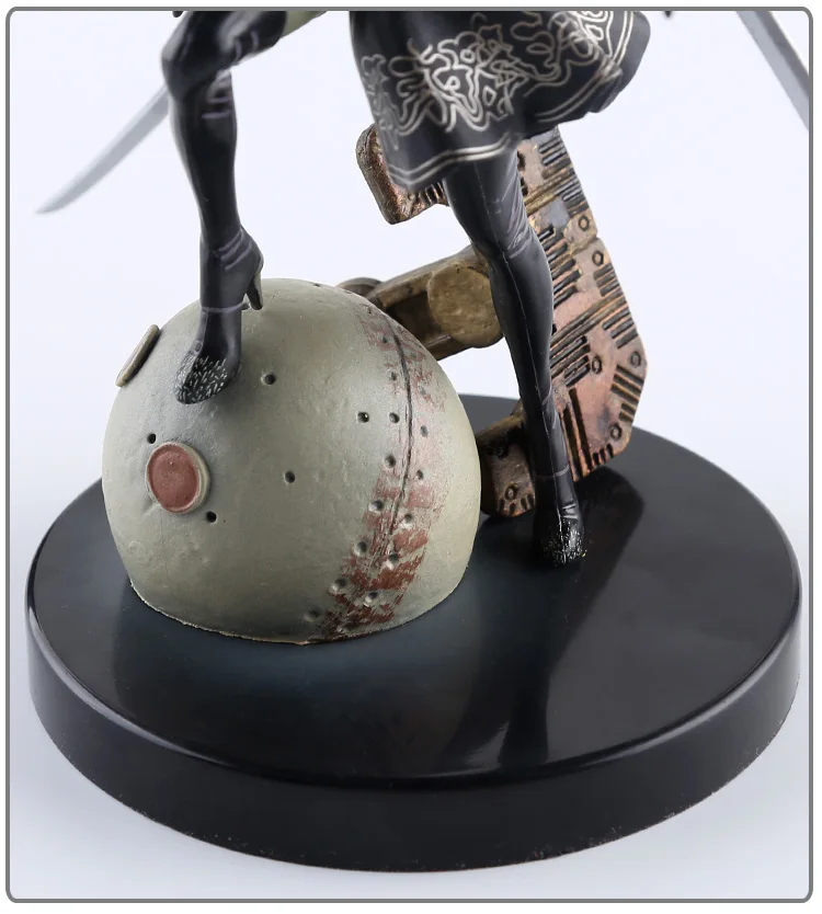 14 см NieR Automata Figure Toy YoRHa 2B No. 2 Тип B с мечом Коллекционная модель игрушки