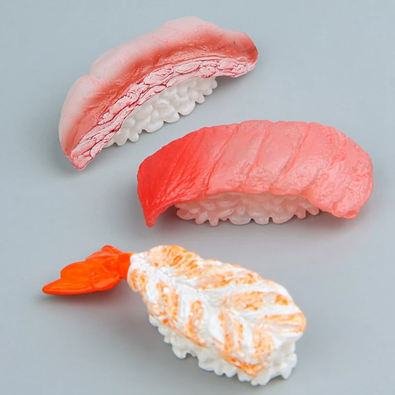 

Resin 3d Simulation Sushi Shokugan Cute Stickers Magnetic Stiker Decoration For Refrigerator Blackboard Figurines&Miniatures