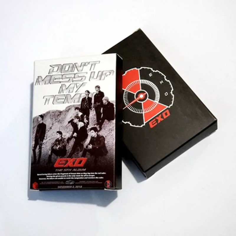 

2019 24Pcs/Box KPOP EXO Photo Card Self Made LOMO Card Photocard