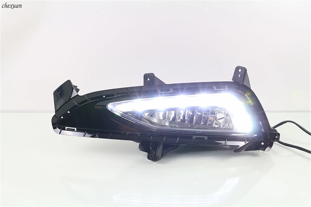 CSCSNL Автомобильная проблесковая 1 пара дневные ходовые огни для Hyundai Tucson 2015 2016 2017