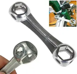 Костный ключ универсальный ключ шестигранный рукав инструмент 10 в 1 Мини карманный размер Портативный ремонт Велосипедный спорт для