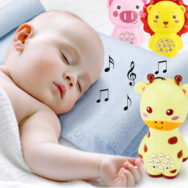 

Cartoon Music Phone Baby Toys Educational Early Learning Toy Mobile Telephone Gift for Kids Children with LED Light