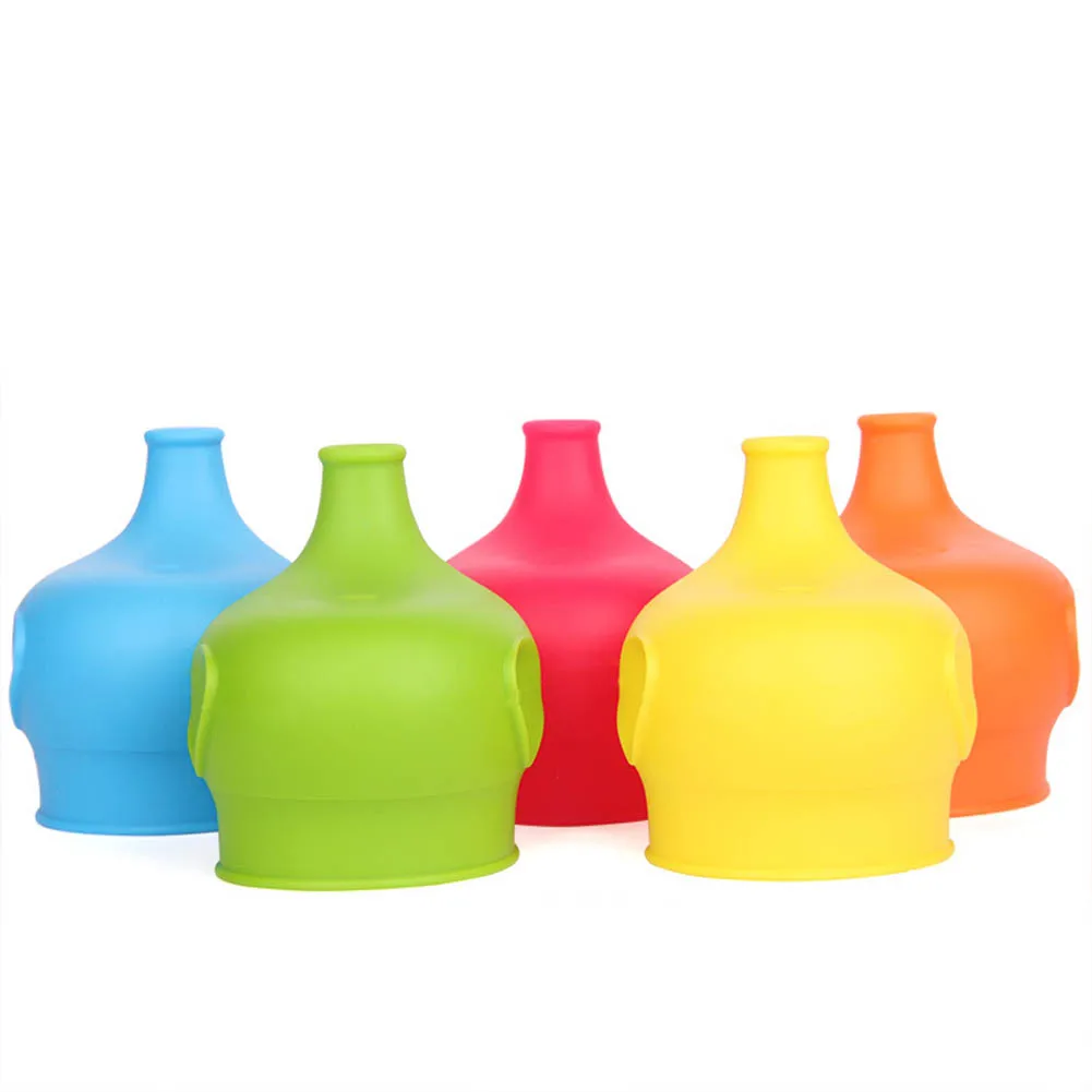 1 PC Silicone Lids for font b Baby b font Drinking Converts Any Cup or Glass