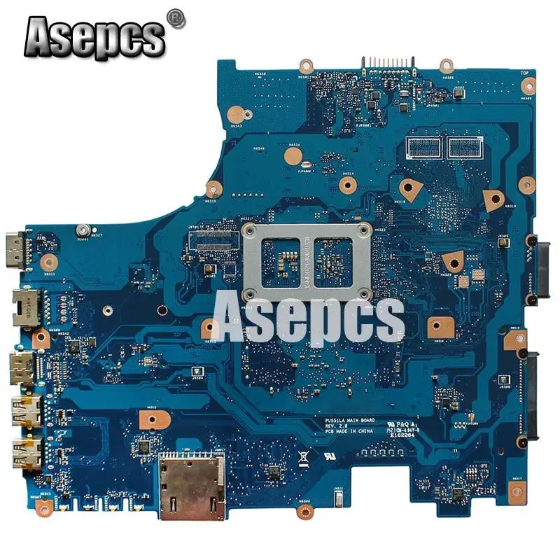 Asepcs PU551LA محمول اللوحة الأم ل ASUS PU551LA PU551LD PU551L PRO551L اختبار اللوحة الأصلية I5-4210U Asepcs PU551LA محمول اللوحة الأم ل ASUS PU551LA PU551LD PU551L PRO551L اختبار اللوحة الأصلية I5-4210U