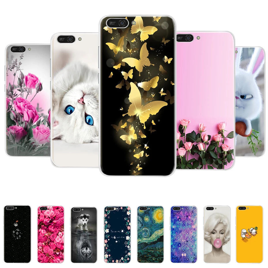 

For Huawei Honor 7A Case 5.45" Russia Version Silicone Transparent TPU Back Cover Case On For Huawei Honor 7A DUA-L22 Phone Case