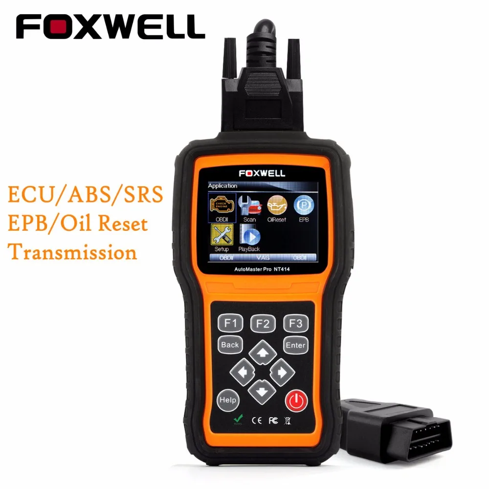 Foxwell Nt414 Universal Obd2 Obd Automotive Scanner Engine Abs Srs Foxwell Nt414 Universal Obd2 Obd Automotive Scanner Engine Abs Srs