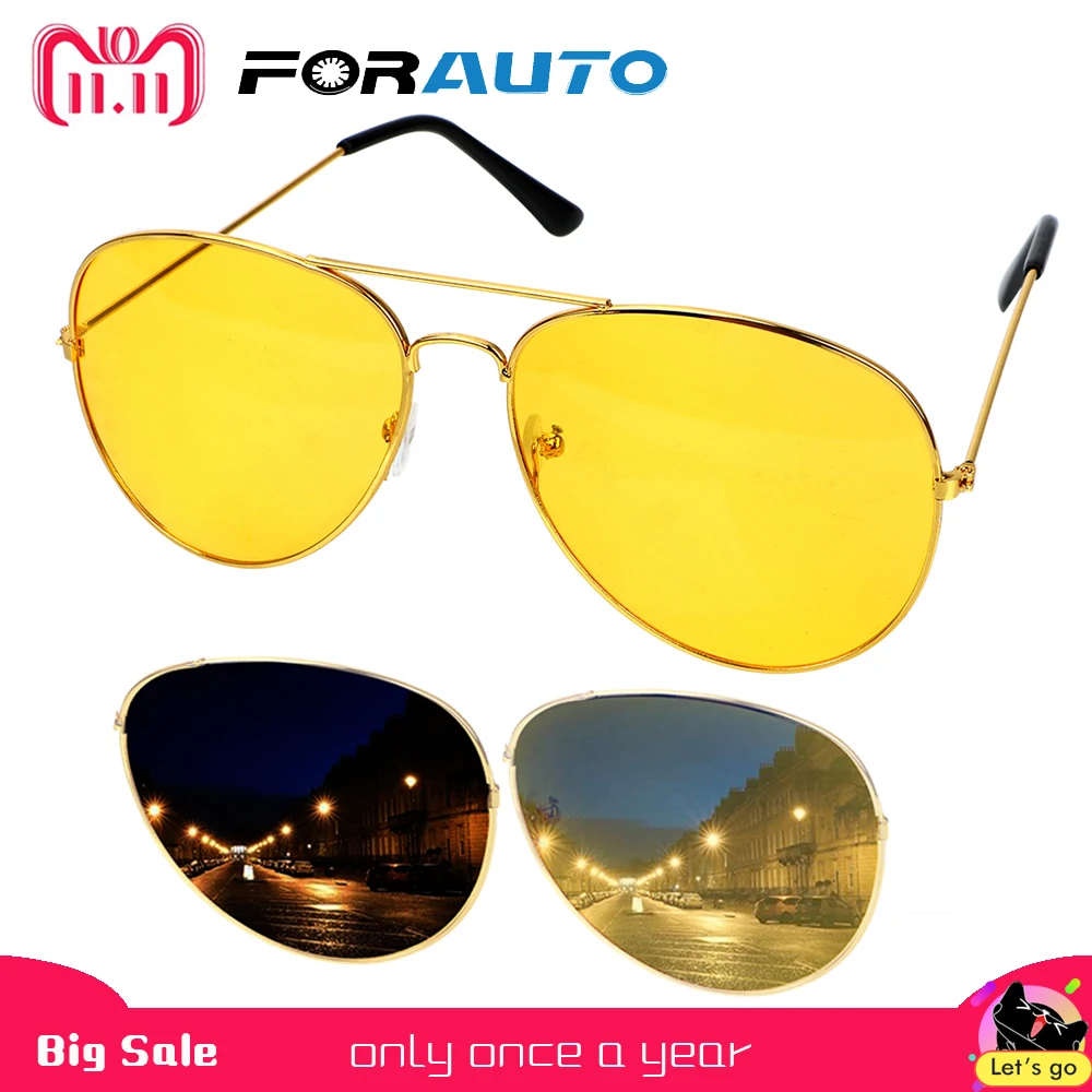 FORAUTO Anti-glare Polarizer Car Drivers Night Vision Goggles Polarized Driving Glasses Copper Alloy Sunglasses Auto Accessories FORAUTO Anti-glare Polarizer Car Drivers Night Vision Goggles Polarized Driving Glasses Copper Alloy Sunglasses Auto Accessories