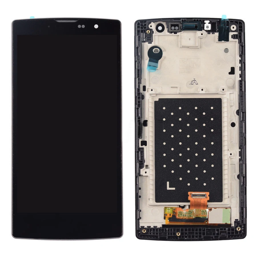

+Frame BLACK LCD Display + Touch Screen Digitizer Assembly Replacement For LG Magna H502F H500F Y90 Free Shipping