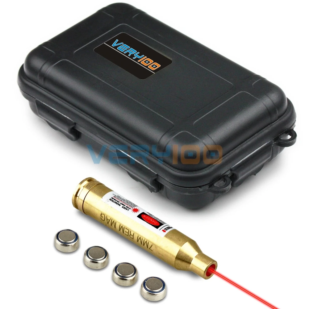 7mm REM MAG Brass Laser Cartridge Bore Sight Boresighter +VERY100