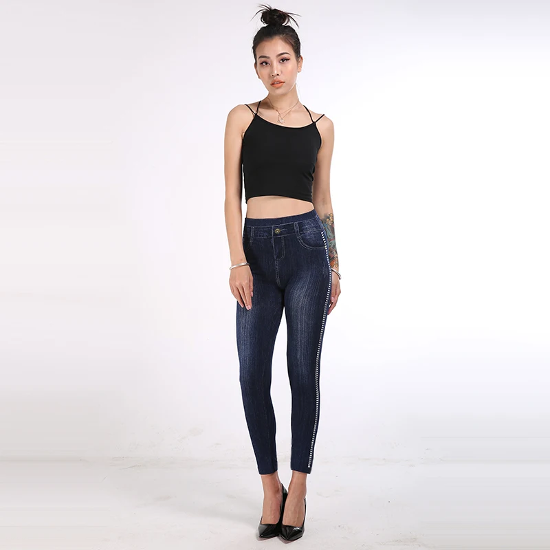 2019 New Sexy Leggings Elastic Waist Push Up Casual Fitness Leggings Women