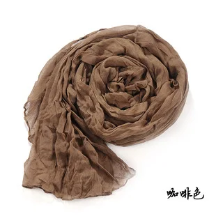 Хиджаб предотвращает греться летом шарфы УФ Пляжные полотенца весна и осень длинная шаль женский большой складной тканевый шарф - Цвет: see chart
