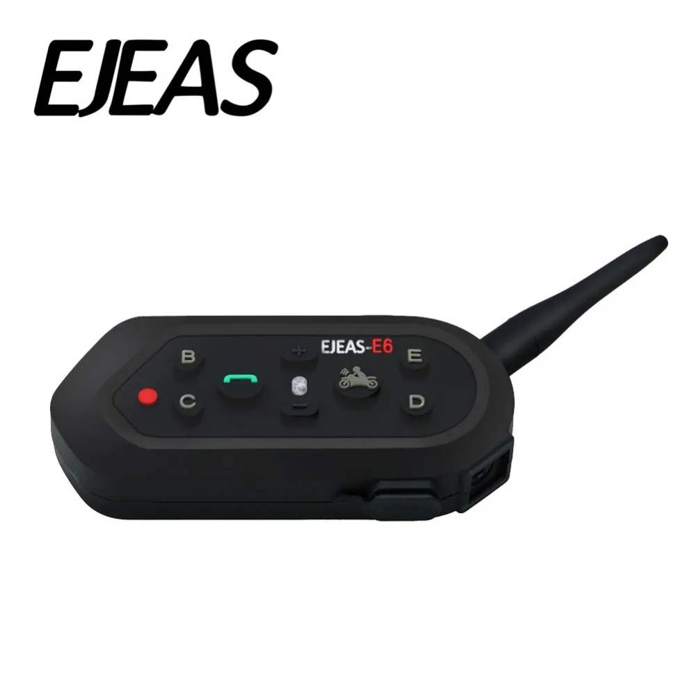 Buy Ejeas E6 1200m VOX Bluetooth Motorcycle Headset for Half Full Face