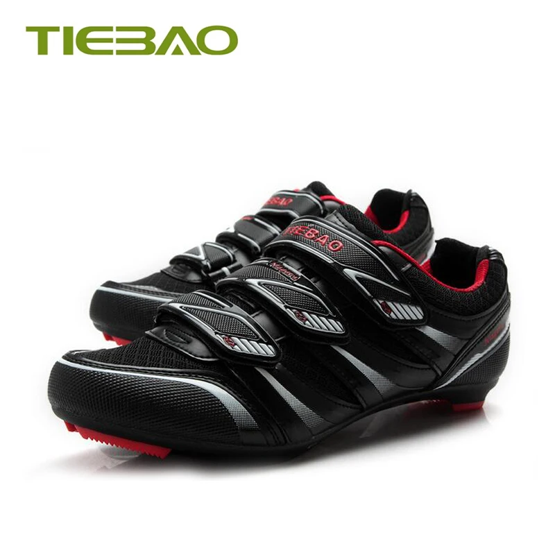 Tiebao обувь для велоспорта для мужчин и женщин, обувь для шоссейного велосипеда, обувь для педалей, SPD-SL, самозакрывающаяся дышащая обувь для велоспорта, кроссовки