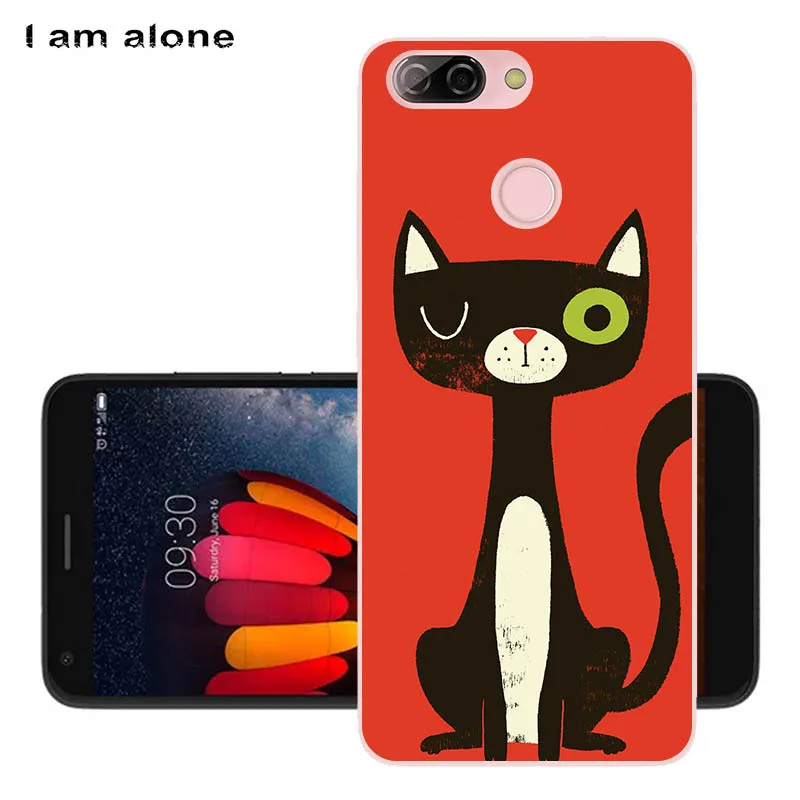 Solf TPU AA62 Чехлы для телефонов I am alone для zte Blade V9 Vita, 5,45 дюймов, мягкий ТПУ мобильный Модный чехол с рисунком для zte Blade V9 Vita, сумки - Цвет: Solf TPU AA62