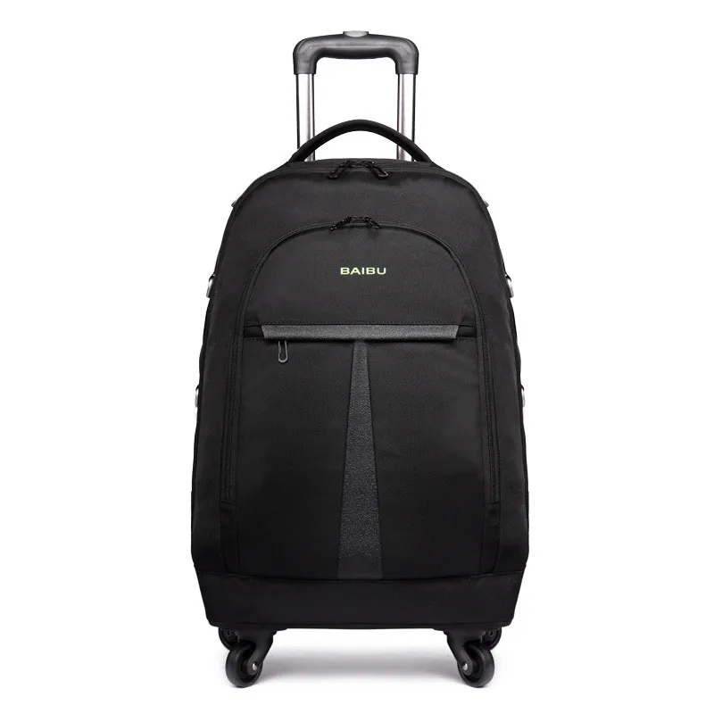 Large Capacity Trolley Backpack Waterproof Travel Backpack