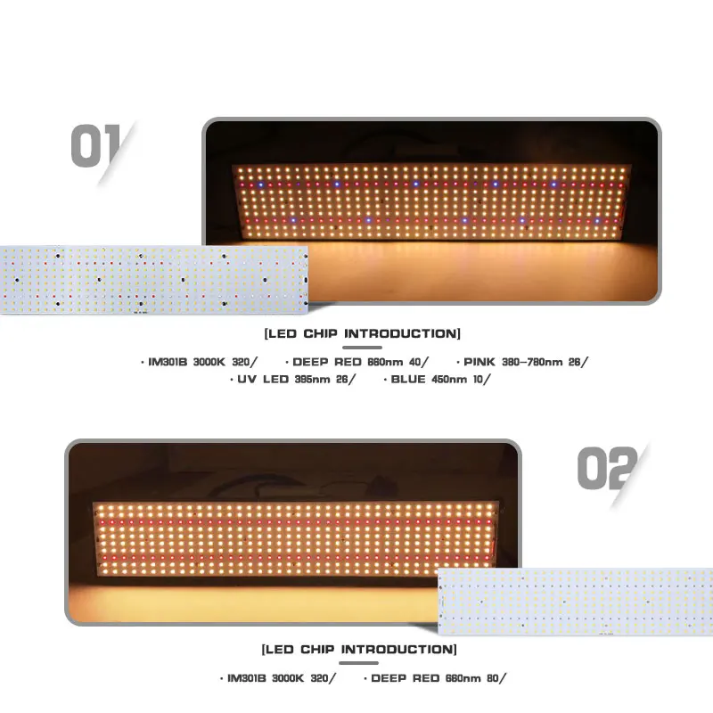 

Samsung LM301B/LM561C S6 3000K led 400pcs PCBA quantum board Dimmable Power Supply Meanwell ELG-200-36AB ELG-240-36B diy led