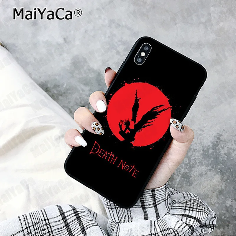 MaiYaCa أنيمي مذكرة الموت ريوك kiras مخصص صور لينة جراب هاتف ل أبل فون 8 7 6 6 ثانية زائد X XS ماكس 5 5 ثانية SE XR الهواتف المحمولة MaiYaCa أنيمي مذكرة الموت ريوك kiras مخصص صور لينة جراب هاتف ل أبل فون 8 7 6 6 ثانية زائد X XS ماكس 5 5 ثانية SE XR الهواتف المحمولة