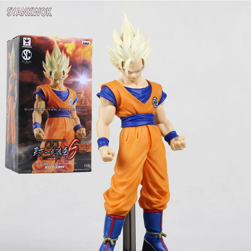 

Original banpresto son goku gokou figure super saiyan 2 Dragon ball Z PVC Figure Toys Figurals Model Dolls Brinquedos
