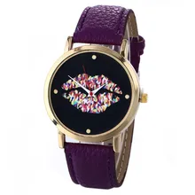 CLAUDIA New Women Watch Hot Sale PU Leather Band Analog Quartz Wrist Watches Women Low Price Relogio Feminino 2016 Fashion watch