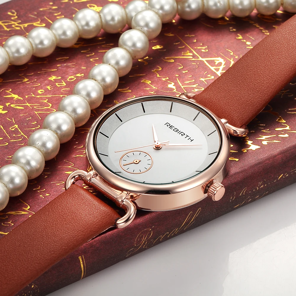 Роскошные золотые простые женские часы 2018 минималистичные классическое платье