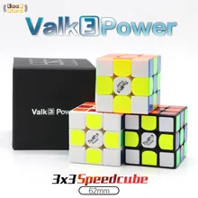 3x3 Mofangge valk3 power Magic Cube 3 слоя головоломка Magico Cubo Black Stickerless WCA соревновательная игрушка для детей 3x3x3 скоростной куб