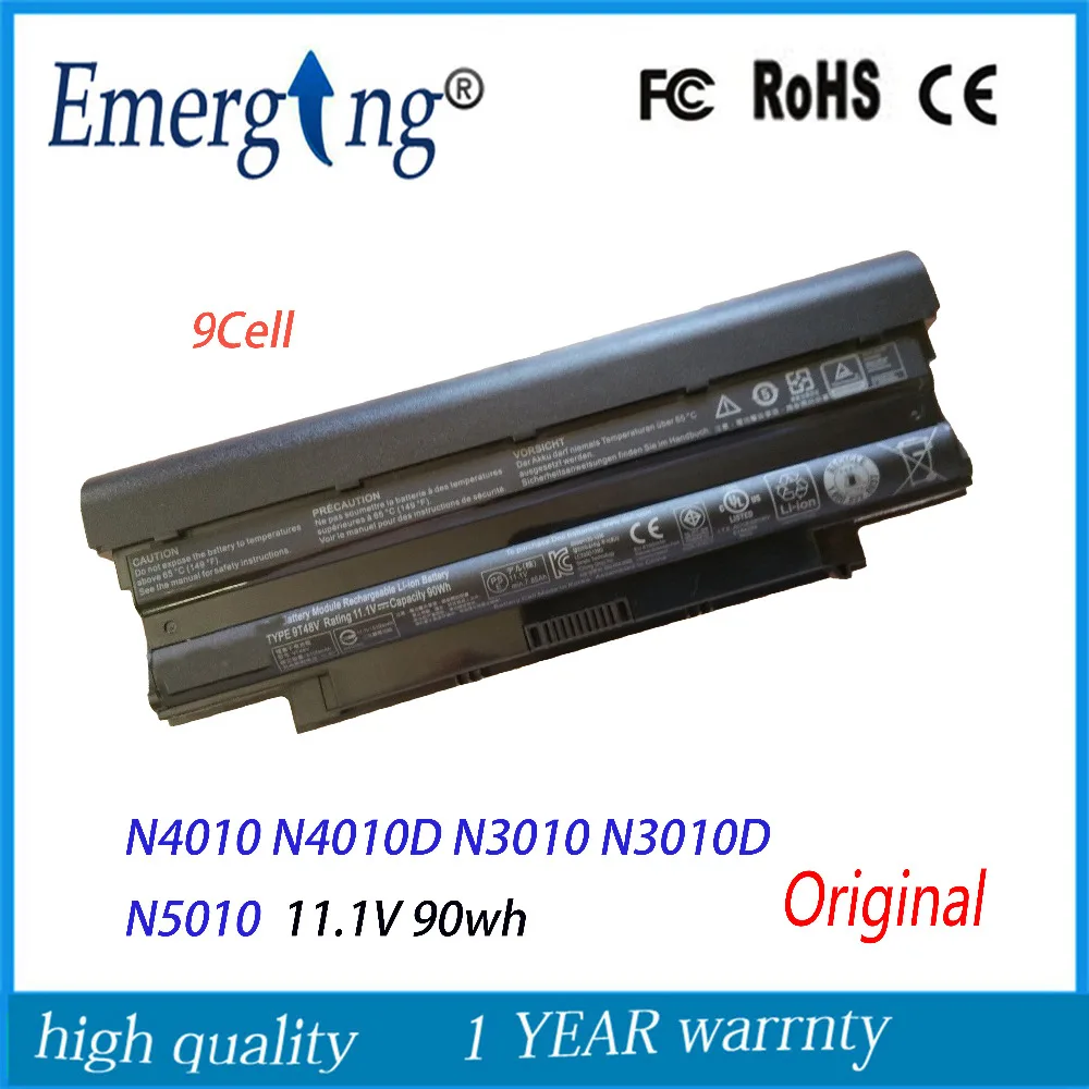 Оригинальный аккумулятор для ноутбука Dell INSPIRON M5030 N4010 N5010 14R 15R J1KND 9T48V 9 ячеек 11 1