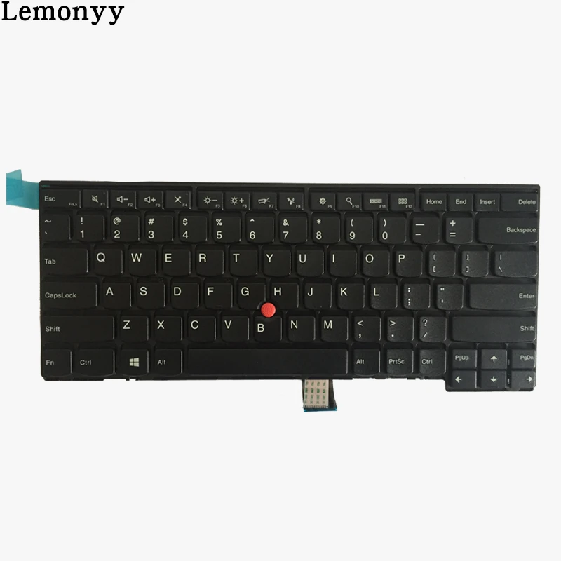 Ноутбук США клавиатура для Thinkpad L440 L450 L460 T431 T431S T440 T440P T440S T450 T450S E431 E440 US Клавиатура ноутбука без подсветки