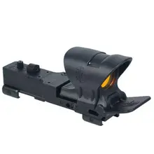 Тактический красный в горошек чехол для C-More Red Dot Sight Protector Scope Protector Kit пластиковый для охоты