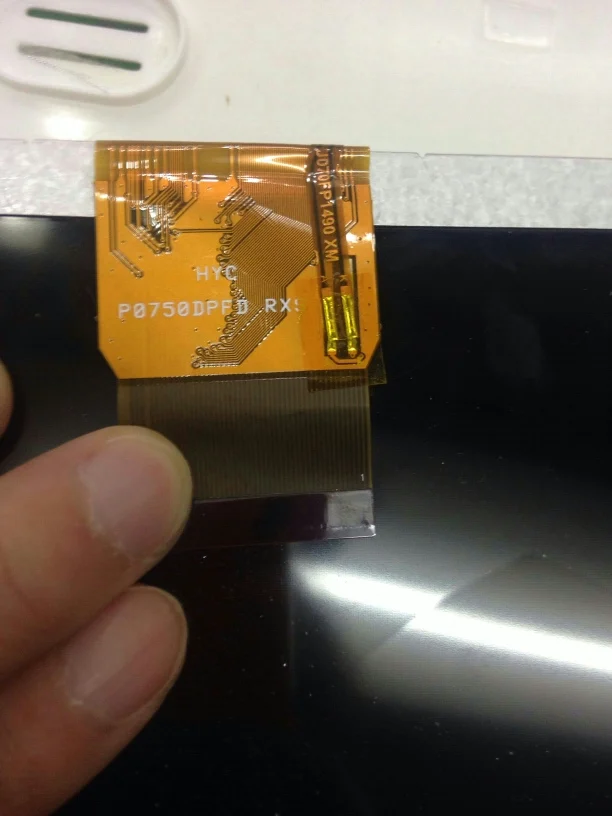 

9 inch cable number HKC P0750DPFD RXS tablet screen LCD internal display