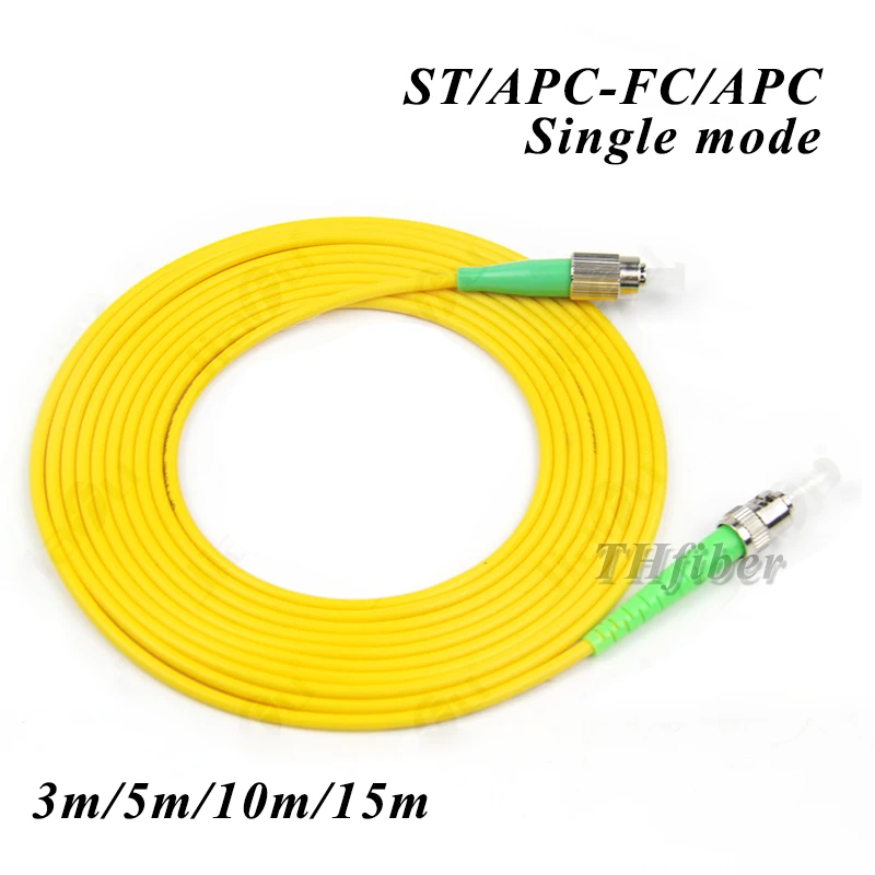 FC/APC-FC/UPC DUPLEX 9/125 fiber patch cord jumper cable Singlemode 3M 