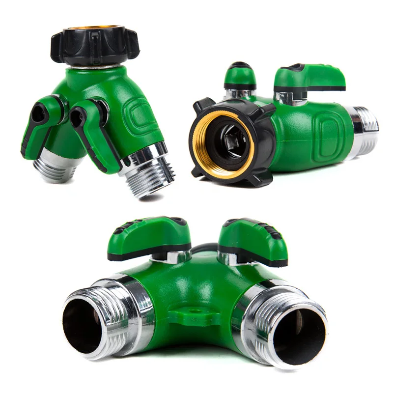 3/4" Y style Double pass hose connector American standard thread