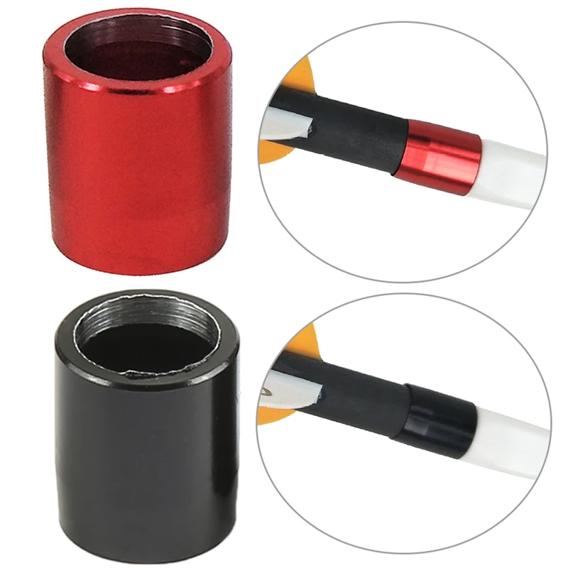 

New 1Pcs Aluminium Protective Sleeve Tail Explosion Proof Ring Out-diameter 7.6mm Arrow Shaft Parts Ring