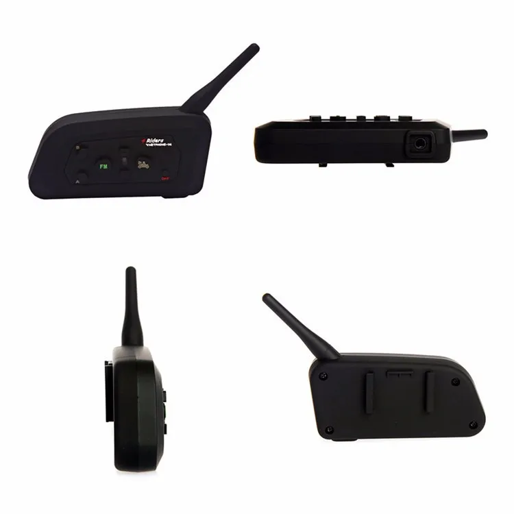 VENTPHONE V4 1200 BT Multi Interphone Bluetooth Intercom Waterproof FM Motorcycle Headphone Helmet Headset Communicator 4 Riders (6)