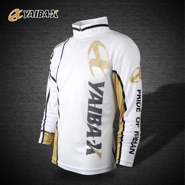 US $14.99 YAIBAX Mens Fishing Clothes Spring Summer Autumn Long Sleeve Breathable AntiUV Fishing Clothing O