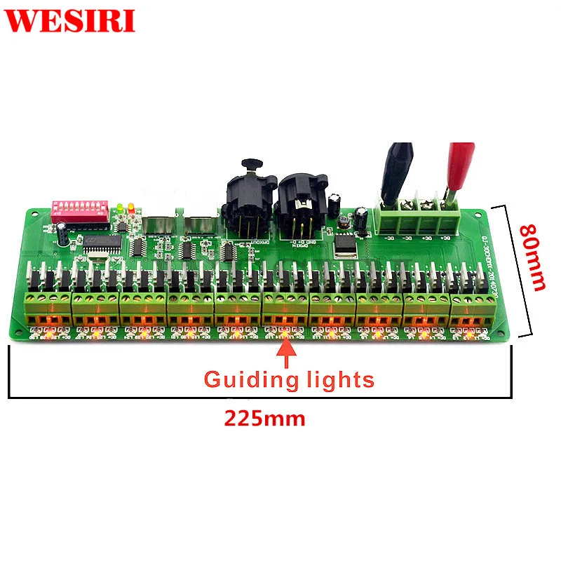 30 канальный DMX 512 RGB контроллер 30CH DMX RGB Светодиодная лента декодер диммер драйвер DC9V-24V