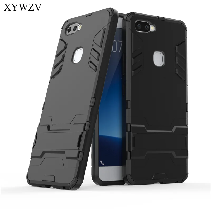 

For Cover Vivo X20 Plus Case Silicone Robot Hard Rubber Phone Cover Case For Vivo X20 Plus Cover For Vivo X20Plus Coque XYWZV