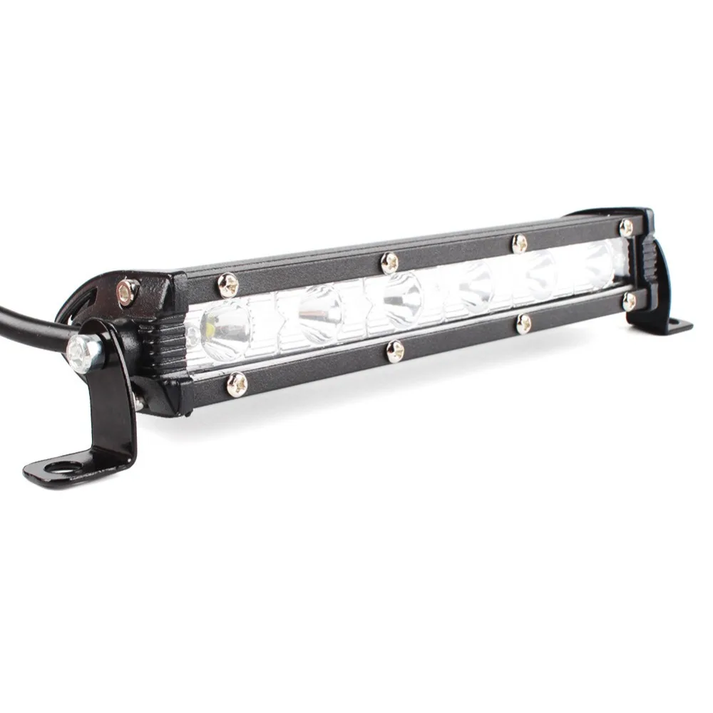 

1Pcs 18W 6000K LED IP67 Waterproof Low Consumption High Power Work Light Bar Driving Lamp Fog Off Road SUV Car Boat Truck#270626