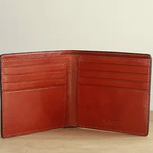 LANSPACE мужские кошельки из натуральной кожи от известного дизайнера