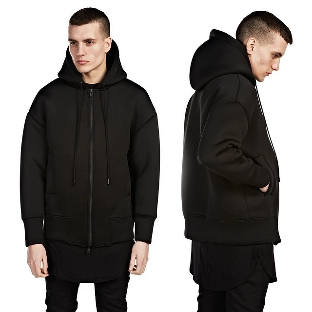 Black baggy hoodie mens Clearance