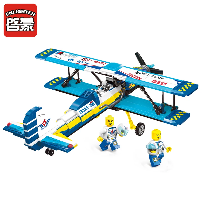 Nintendo Biplane Pendidikan Legoe Kompatibel Blok 2